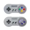 2in1 2.4GHz Kablosuz Gamepad Joystick USB Oyun Denetleyicisi Super Nes SNES için Klasik Edition Mini Joypad PC DHL FedEx Ups Ücretsiz Kargo