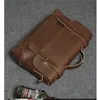 Fabrik Direktverkauf Marke der Herren Freizeittasche Tasche Retro tragbare hochwertige männliche Paket Business Männer Crazy Horse Leder bri9221339