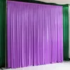 Cenário de cenário de cenário de cortina de cortina de casamento drapes simples de fundo para o evento de festa 10x20ft2451902