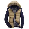 4XL Moda Giacca invernale Uomo Bel Brand Mens Giacche e cappotti Spessore Parka Maschio Outwear Giacca Giacca Abbigliamento con cappuccio Parka Parka