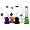 Ship By Sea 4 Stilar Kondensor Spole Glas Bong Freezable Rig Big Heady Waterpipe Bägare Bygg Bong Diffused Downstem Dab Rig Big White