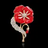 "Para que não esquecemos" o esmalte do esmalte Red Broche Broche Pin Bistê