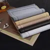 PVC Dining Tables Placemat Heat Resistant Sustainable Mats Anti Slip Washable Table Mat Restaurant Plate Pad