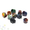 Falcon 510 Wide Bore Drip Tip Epoxy Resin Colorful Mouthpiece For 510 Original Falcon Smoking Accessories DHL Free