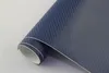 1 52 28M Bilkropp Sido klistermärke Design Luftbubbla Material Black 3D Carbon Fiber Vinyl2721