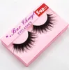 100% Supernatural LifeLike Handgjorda Falsk Eyelash 3D Strip Mink Lashes Tjock Fake Faux Eyelashes Makeup Beauty