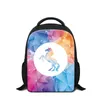 Ny stil barn mode resa axelväska diamantmönster unicorn skola bookbags 12 tums mini ryggsäck för förskolor baby bagpacks