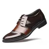 Mężczyźni Formalne buty Skórzane Oksford Buty Mężczyźni Brązowy Dress Gents Buty Moda Zapatos de Charol Hombre Sapatos Sociais Masculino Ayakabi