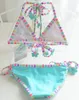 2pcs Bebek Kız Çocukları Mayo Tankini Bikini Floral Mayo Mayo Takım Takım Bikini Set Çocuklar İçin Yaz Plaj Kıyafetleri3788838