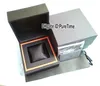 Hight Quality Tagbox Grey Leather Watch Box hela herrarna Kvinnor Watches Original Box med Certificate Card Present Papperspåsar 02 PU339K