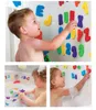 Yeni Su Banyo için Alfanümerik Macun Eğitici Oyuncaklar Çocuk Banyo Oyuncak Bebek Çocuk Nadiren Öğrenme Eğlenceli Oyun Oyuncaklar