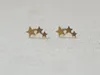 10pairs Tiny 3 Stars Stud -oorbellen Drie Linking Stars Earring Leuke 3Star Teens Stud -oorbellen voor vrouwen
