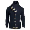 Nibesser العلامة التجارية Cardigan Sweater Coat Men New Autumn Fashion Dasy Sould 3XL S917