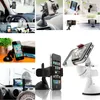 Soporte universal para teléfono para tablero de automóvil Soporte para parabrisas automático para MP3 GPS iPhone 14 13 5S 6S SE 7 8 Samsung con paquete minorista