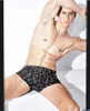 Mens Boxers Modal Print Underwears Male Fashion Underpants 4 PCS MYCKET Män Bekväma Mid-midjiga boxare L-3XL