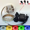 Volledige Kit 5M 5050 LED Flexibele Strip Licht Tape Touw Lint 300 LEDs Super Heldere Niet Waterdicht + 12 V 5A Voeding