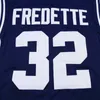 Mens Brigham Young Cougars Jimmer Fredette College Maglie da basket Vintage White Jersey # 32 Shanghai Sharks Camicie cucite