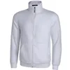 Customizable Män Kvinnor Running Jacket Sport Fitness Långärmade Stativ Krage Gym Utomhus Utbildning Jogging Jackor Kläder