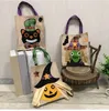 2018 Candy Dhl Stocking Halloween Decorations Pumpkin Cat Witch Sac à cordon fantôme Festival Mall Hotels Gift Sacs S