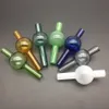 OD 25mm Colorful Universal glass carb cap dabber for bucket Quartz Thermal Banger glass Carb Cap Dabber Thick Pyrex Glass Water Pipes