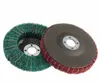 Wholesale Free Shipping High Quality 100mm 120/240 Grit Nylon Fiber Wheel Abrasive Polishing Buffing Disc