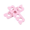 Nieuwe Mode Roze Zachte Foam Teen Separator Vinger Spacer Manicure Pedicure Nail Tools Groothandel LX3220