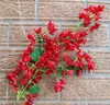 Bougainvillea di seta Finta bouganville spectabilis più teste di fiori per centrotavola di nozze Fiore decorativo artificiale per feste a casa