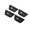 Auto Styling Stickers Carbon Fiber Interieur Deur Binnendeur Bowl Panel Pols Cover Trim voor Audi A3 A4 A5 A6 A7 Q3 Q5 Q7 B6 Accessoires