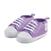 Baby canvas schoenen 0-18m peuter baby meisje schoenen katoen zachte zool schoenen jongen pasgeboren baby mocassins baby sneakers