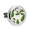 Deer Essential Oil Car Diffusore di profumo Locket Vent Clip Pendant Magnetic Random Invia 10 pezzi di cuscinetti per olio come regalo