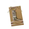 Creative Hitched Cowboy Boot Bottle Opener For Western Birthday Bridal Wedding Favors And Party Gifts LX3532