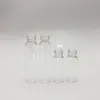 10 MLMini Clear Glass Perfume Frasco de Spray de Viagem Recarregável Vazio Garrafas De Garrafas de Atomizador de Água Cosméticos Garrafas Da Bomba de Pulverizador De Vidro de Ouro / Prata