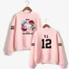 K-Korea Flower Road Bigbang Hoodie Sweatshirt Frauen Mode Bigbang Weibliche Fans Rollkragen Capless Sweatshirt Kleidung