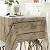 1pcs the home is made of thick cotton imitation wood grain for the background cloth