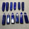 Hot Polished Smooth Self Standing Bue Lapis Lazuli Gemstone Obelisk Healing Wand Hand Cut Natural Stone Point for Crystal Grids or Terrarium