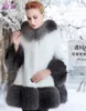 Ny mode specialerbjudanden import europeisk mode vinter kvinnor faux mink päls lyxig högkvalitativ konstgjord räv päls