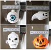 2018 هالوين الديكور helloween الهيكل العظمي اليقطين فانوس 10PCS الرعب اليقطين مصباح الديكور من الاحتفالات والأحداث