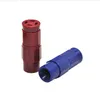 Nieuwe hot-sell slijpaccessoires, plastic cilindrische rookcompressiestaven, metalen rookpers