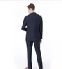 Красивый голубой мужчины свадебные костюмы Slim Fit жених формальная одежда лучшие мужчины жених смокинги костюмы деловые мужчины одежда(куртка+брюки)