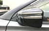 Högre stjärna abs krom 2st bil sida dörr spegel dekoration skydd trim, sväng signal ljus trim för Nissan sparks 2016-2018