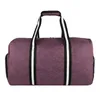 Borsone da viaggio borsa da viaggio per donna di colore viola nuova moda, borsa sportiva di grande capacità per borse di marca