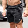 Summer Mens Fitness Shorts Moda Lazer Academias Bodybuilding Workout Masculino Calf-Comprimento Calças Curtas Marca Sweatpants