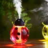 Mini USB Night Lights Ultrasonic Beetle Diffuser Mist Humidifier Aromatherapy #R76