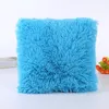 14 Cores Christmas Faux Fur travesseiro para sofá carro almofada de pelúcia leão leão travesseiro capa almofada de cama 43 * 43CM C5488