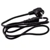 1pcs EU / UK / US-kontakt nätkabel 1m 100cm 3 Pluggkontakter LED Light Power Adapter EU / UK / US Plug Cable Laddningslinje