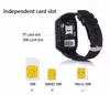 Uppdaterad DZ09 SmartWatch Support SIM-kort Facebook / WhatsApp / Twitter Bluetooth Smart Watch med kamera för iPhone Samsung Cellphone