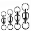 Ball Bearing Swivels with solid ring bass fishing swivels sea rock fishing tackle big game fishing equipment