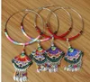 Short collarbone necklace embroidered Chinese paraffin thread collar lijiang woman retro pendant bag a number of options