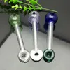 Glass Pipes Smoking Manufacture Hand-blown hookah Colorful rope glass large bubble smoke pot