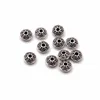 Tibetan Round Oval Spacer Metal Beads For Jewelry Making DIY Zinc Alloy Charm Accessory For Jewelry Bracelet Making